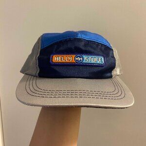 Vintage HELLY HANSEN 5-panel  Cap Hat Polo MADE IN USA